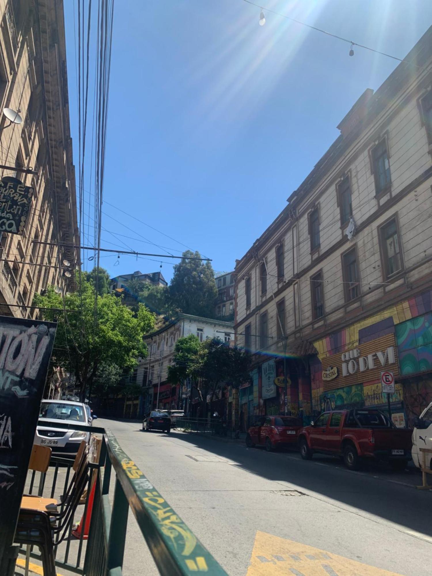 Hostal Casa Alegre Valparaiso Bagian luar foto